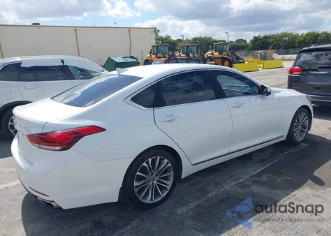 2016 Hyundai Genesis 3.8 из США, поврежденный, VIN KMHGN4JE6GU126847